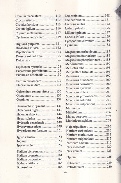 Allen's Keynotes Rearranged and Classified