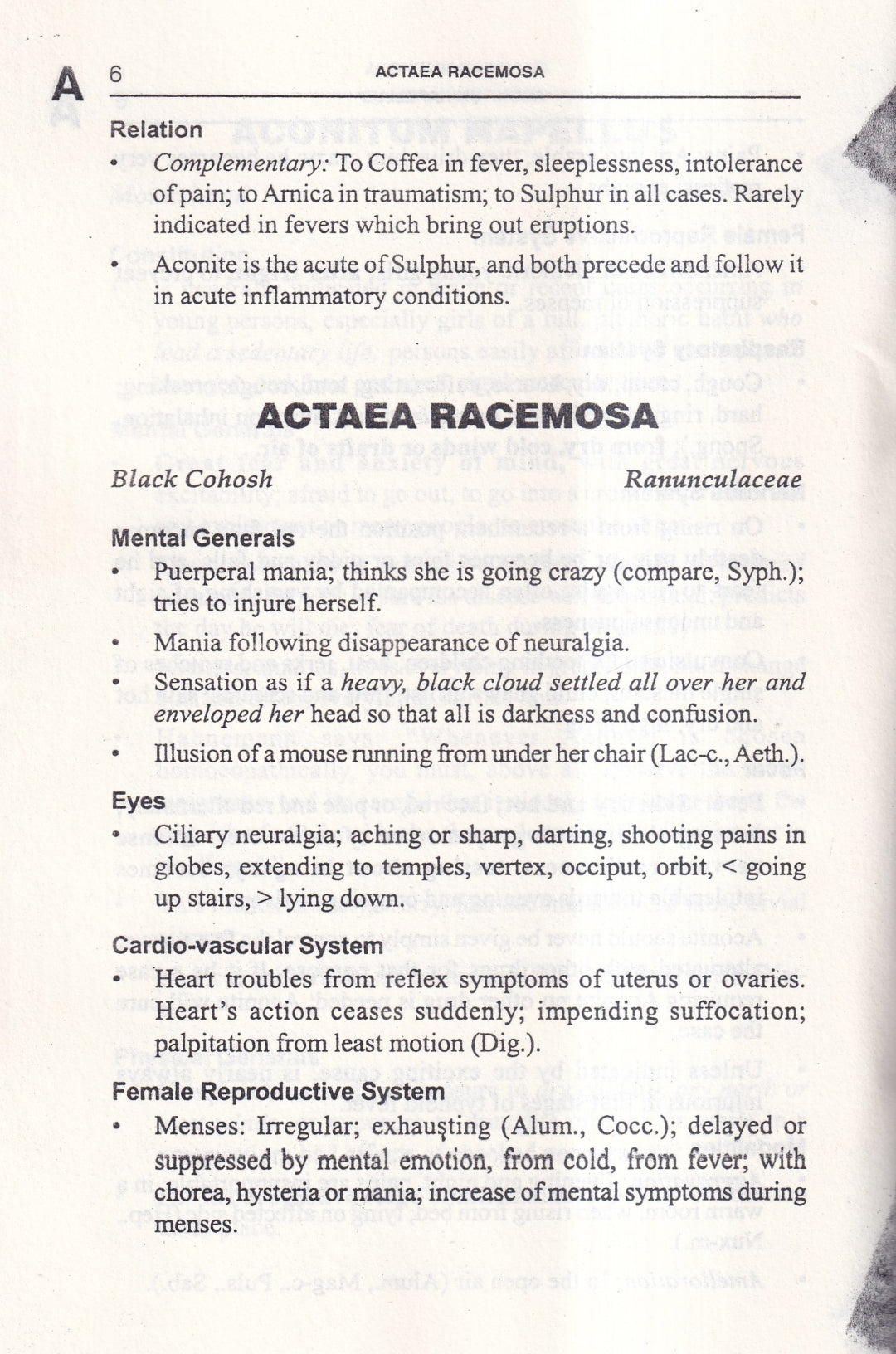 Allen's Keynotes Rearranged and Classified