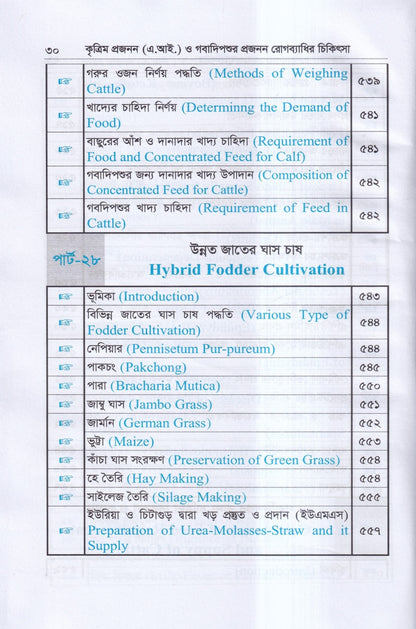 কৃত্রিম প্রজনন ( এ.আই) ও গবাদিপশুর প্রজনন রোগব্যাধির চিকিৎসা