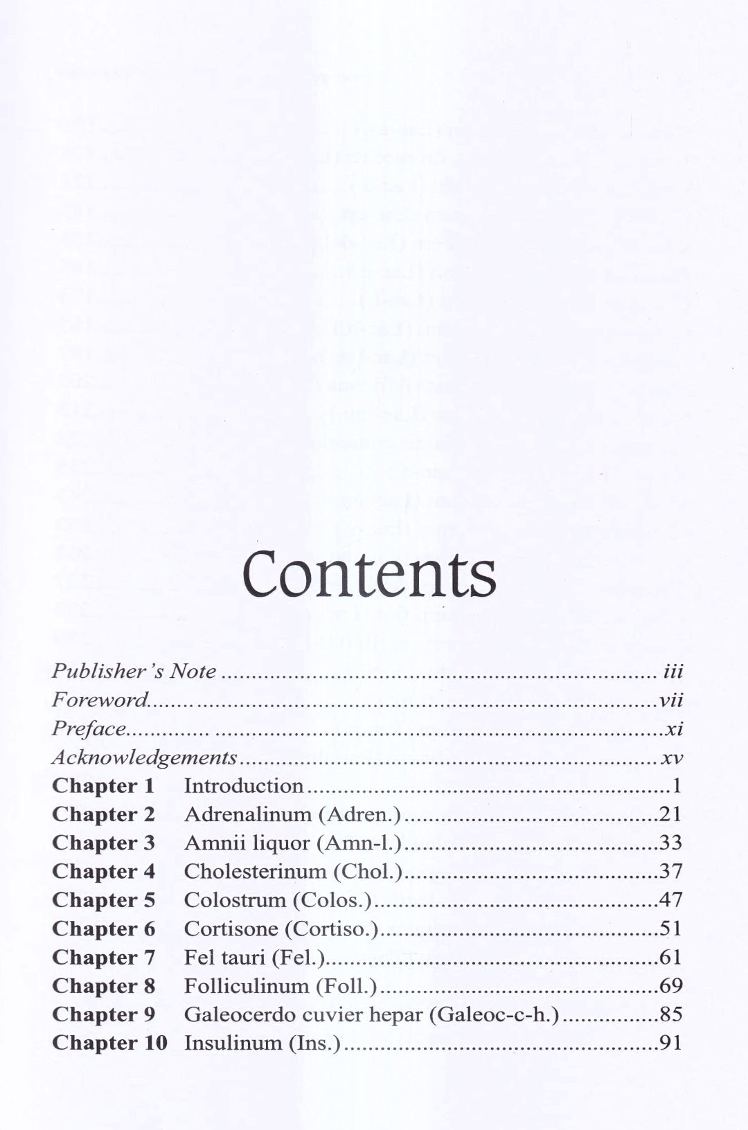 HOMOEOPATHIC Materia Medica SARCODES