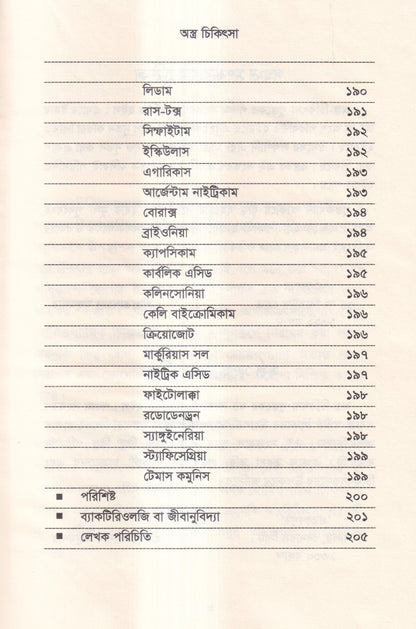 হোমিওপ্যাথিতে অস্ত্র চিকিৎসা (সার্জিক্যাল রোগে হোমিওপ্যাথি)