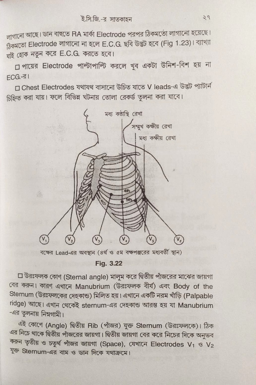 ই. সি. জি. ও এক্স-রে