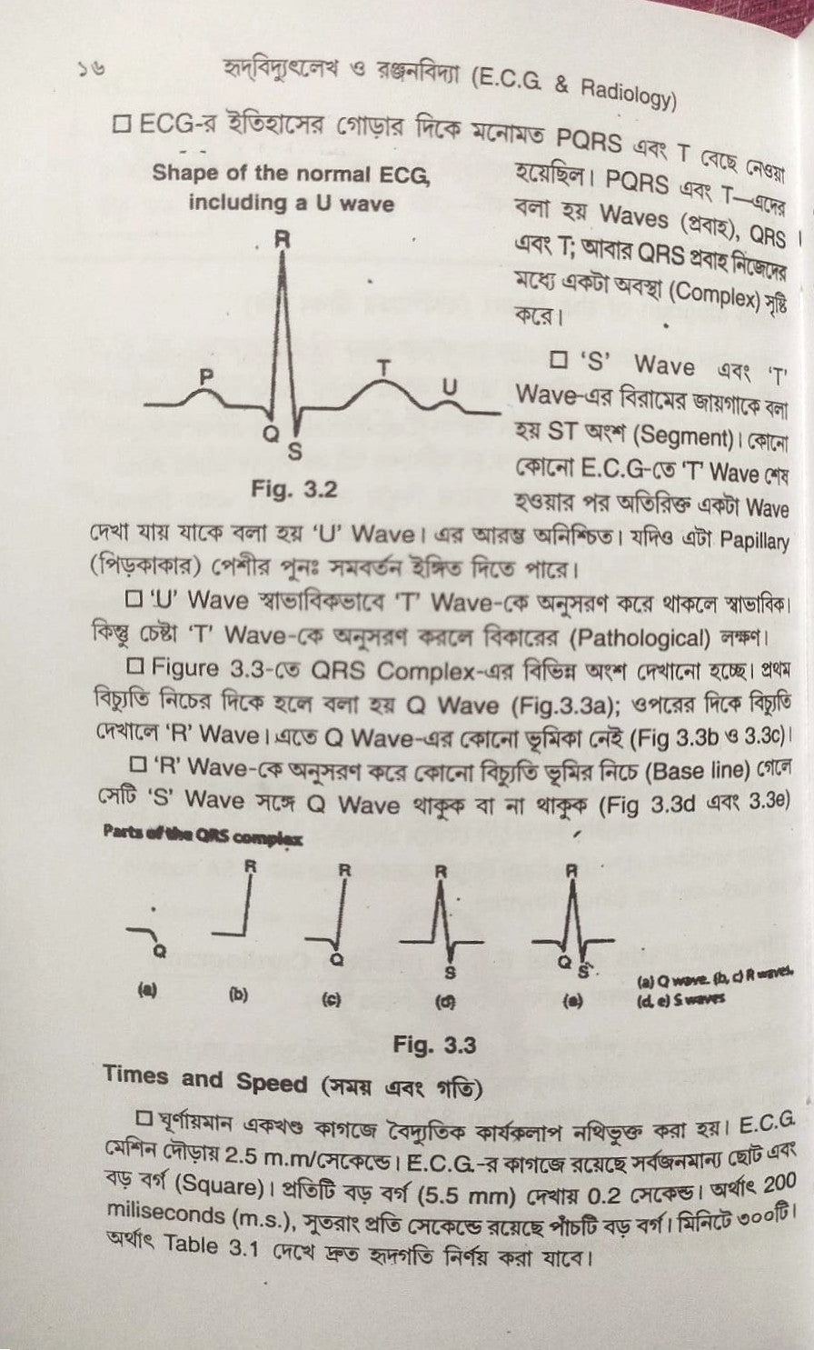 ই. সি. জি. ও এক্স-রে