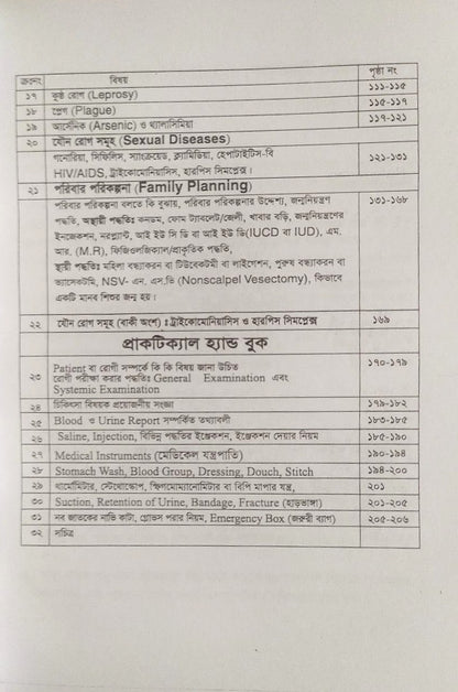 পল্লী ও ডিপ্লোমা কমিউনিটি মেডিসিন ও প্যাকটিক্যাল বুক