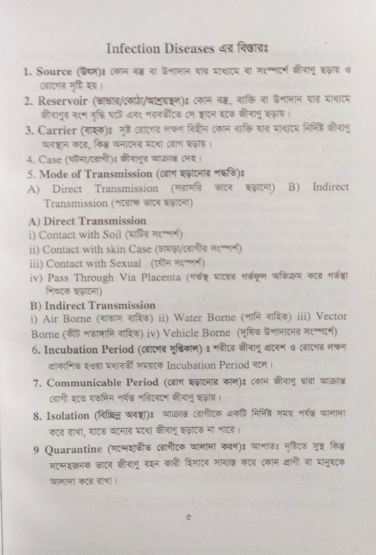 পল্লী ও ডিপ্লোমা কমিউনিটি মেডিসিন ও প্যাকটিক্যাল বুক
