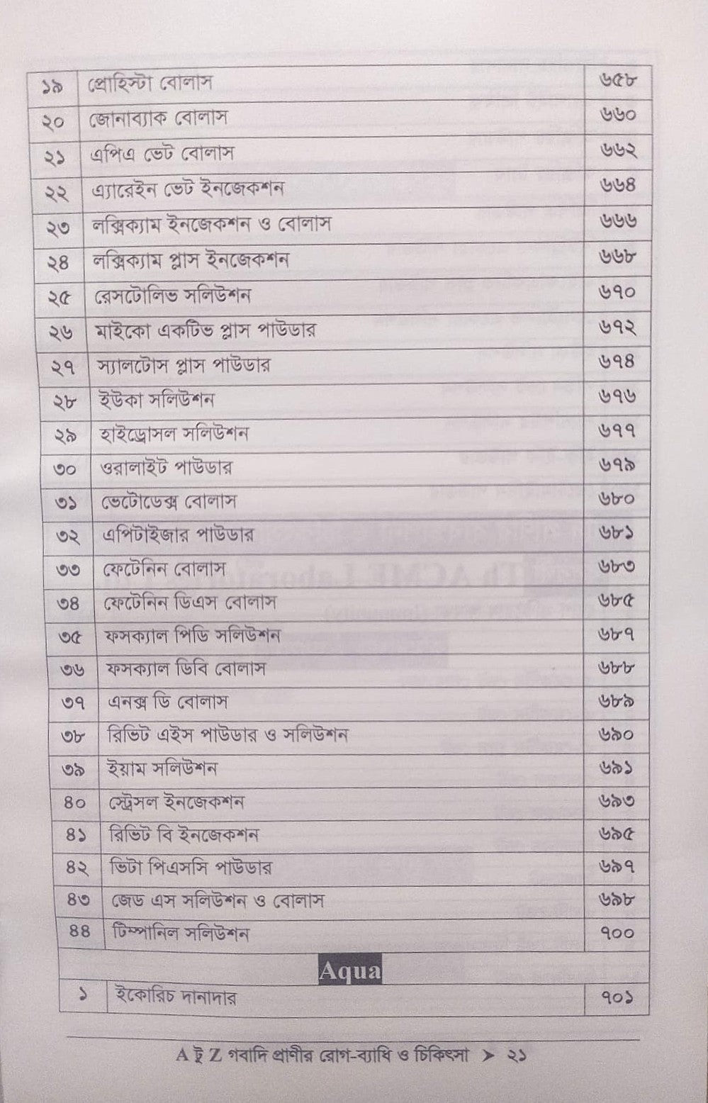 A টু Z গবাদি প্রাণীর রোগ-ব্যাধি ও চিকিৎসা