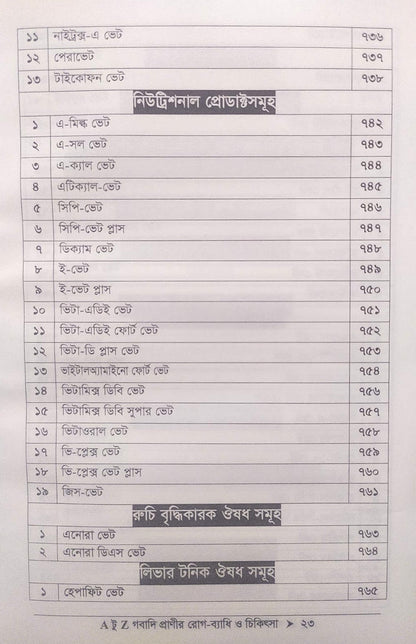 A টু Z গবাদি প্রাণীর রোগ-ব্যাধি ও চিকিৎসা