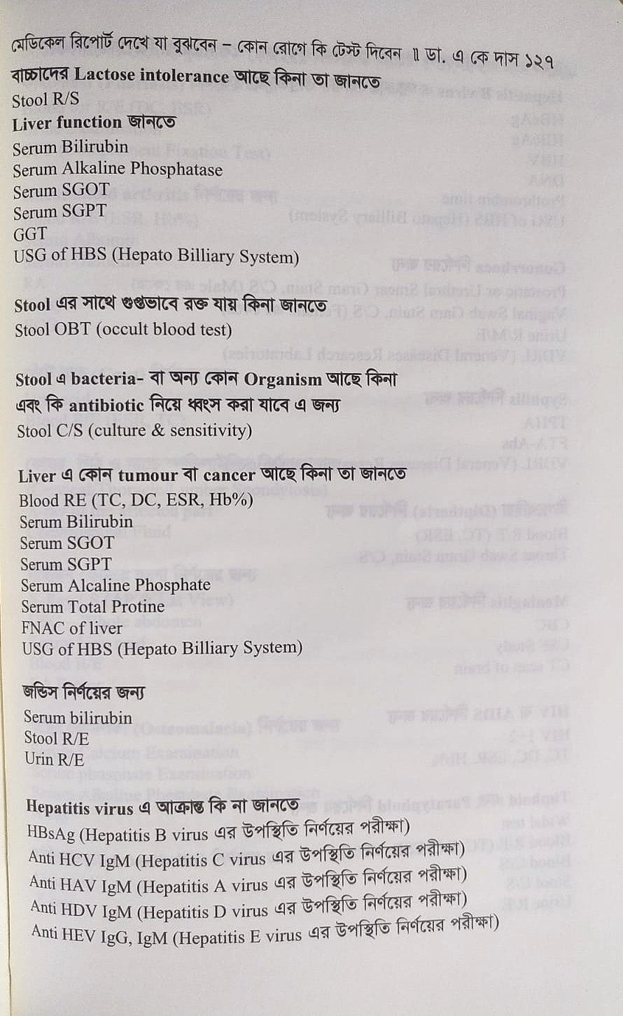 মেডিকেল রিপোর্ট ও এক্সরে রিপোর্ট প্যাকেজ