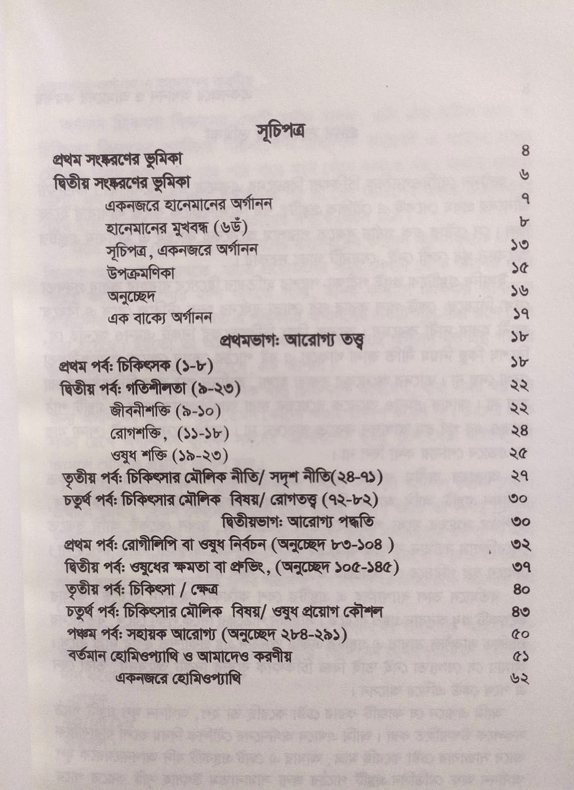 এক নজরে অর্গানন ও অর্গানন ভিত্তিক চিকিৎসার মৌলিক দিক-নির্দেশনা ও মিয়াজম প্যাকেজ